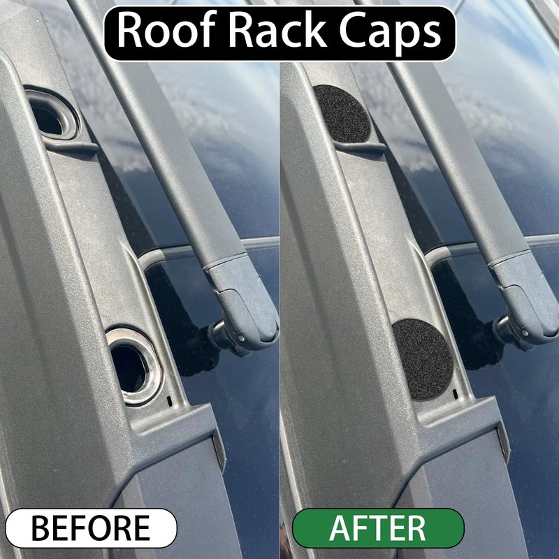 NomadPeak Roof Rack Bolt Caps for Roof, Cargo Rack Plugs for 2019 Outback, 2pc Dust & Mud Protection Set