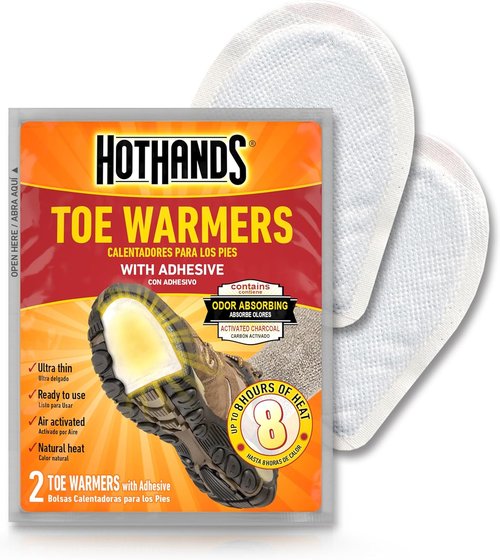 HotHands Toe Warmers - Long-Lasting Heat for Cold Feet | Ideal for Outdoor Activities