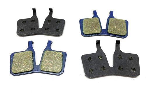 2 Pairs Bike Brake Pads Resin for Magura MT5 MT7 91-9566 9.P, 4 Piston. The Bicycle Replacement Part for OEM Brakes for high Braking Power.