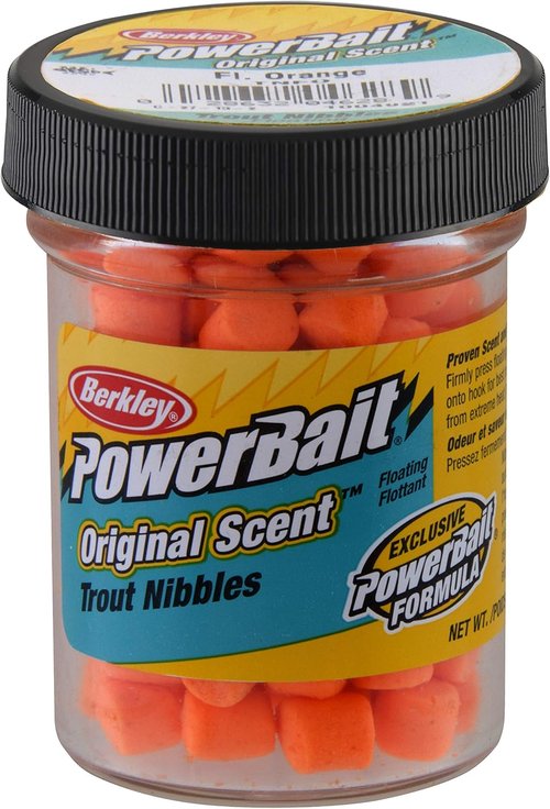 Berkley PowerBait Trout Nibbles - Premium Fishing Dough Bait for Enhanced Catch | 1.75 oz