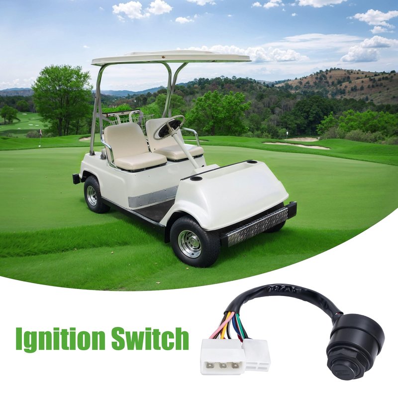 10L0L Golf Cart Ignition Switch Key for Yamaha G1 Years 1979-1989 2-Cycle Gas Models OEM J17-82508-20