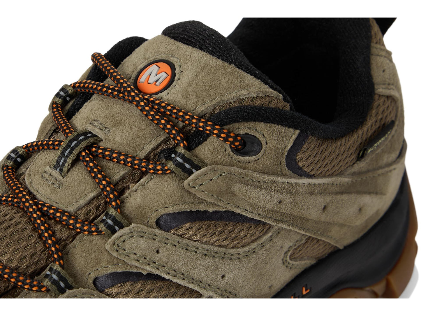 Merrell Men's Moab 3 Wp Hiking Shoe, New Olive/Gum, 7 Wide