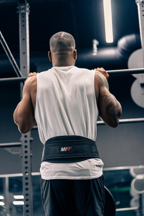 MiR Weighted Vest Lifting Dip Belt with Chain