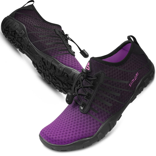 SIMARI Water Shoes for Women Men - Barefoot Quick-Dry Aqua Socks | Lightweight Swim Shoes for Surfing, Swimming, Beach Sports, Kayaking, Diving | Non-Slip Design