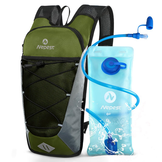 Nepest Hydration Backpack with 2L Water Bladder Water Back Pack