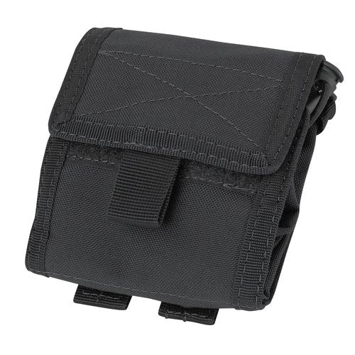 Condor Elite MA36-002 Roll-Up 4.5 x 5 inches Utility Pouch (Black)