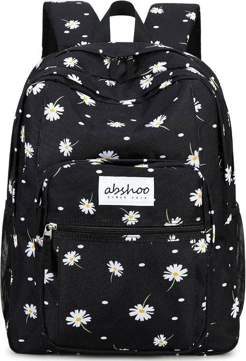 Abshoo Classical Basic Travel Backpack - Water Resistant Bookbag for School | Stylish & Durable