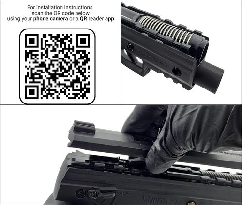 BYRNA 12 Gram CO2 Extender Adapter - Boost Cartridge Performance for LE/SD/HD/EP Models