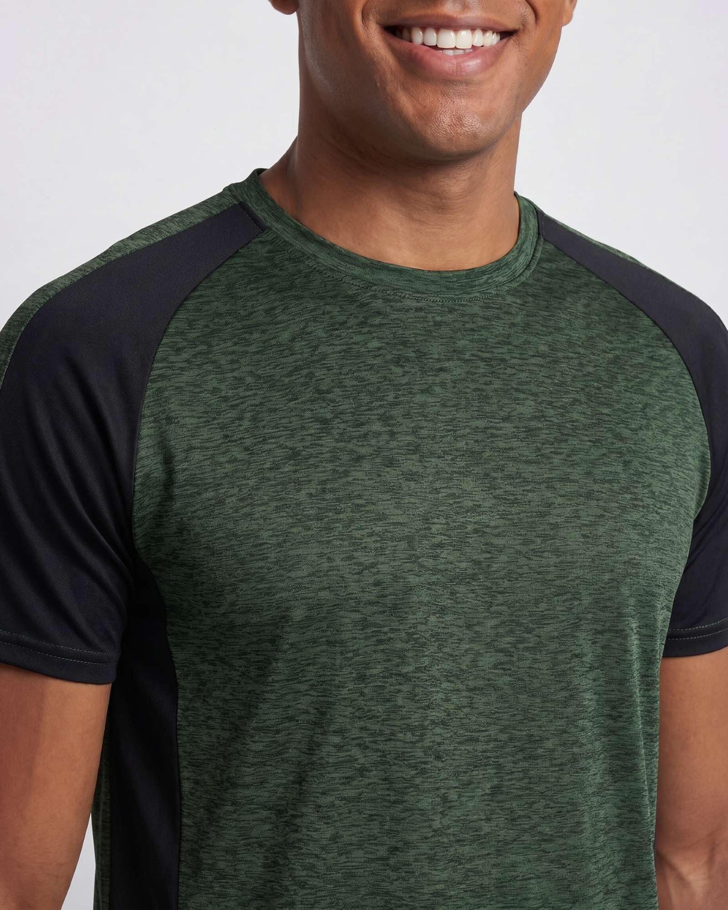 Real Essentials 5 Pack: Men's Dry-Fit Short Sleeve Crew Neck T Shirts Fitness Running Gym Workout Cool Exercise Athletic Tee, Set 13, XX-Large