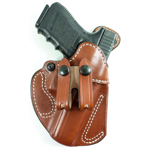 DeSantis Cozy Partner Gun Holster - Holster IWB, Conceal Carry, Compatible with GLOCK 29, 30, 39 - BERETTA 9000S - S&W CS40/45, 990L M&P CPT 3 1/2"" - M&P M2.0 3.6"", H&K P2000 - Right Hand Draw, Black