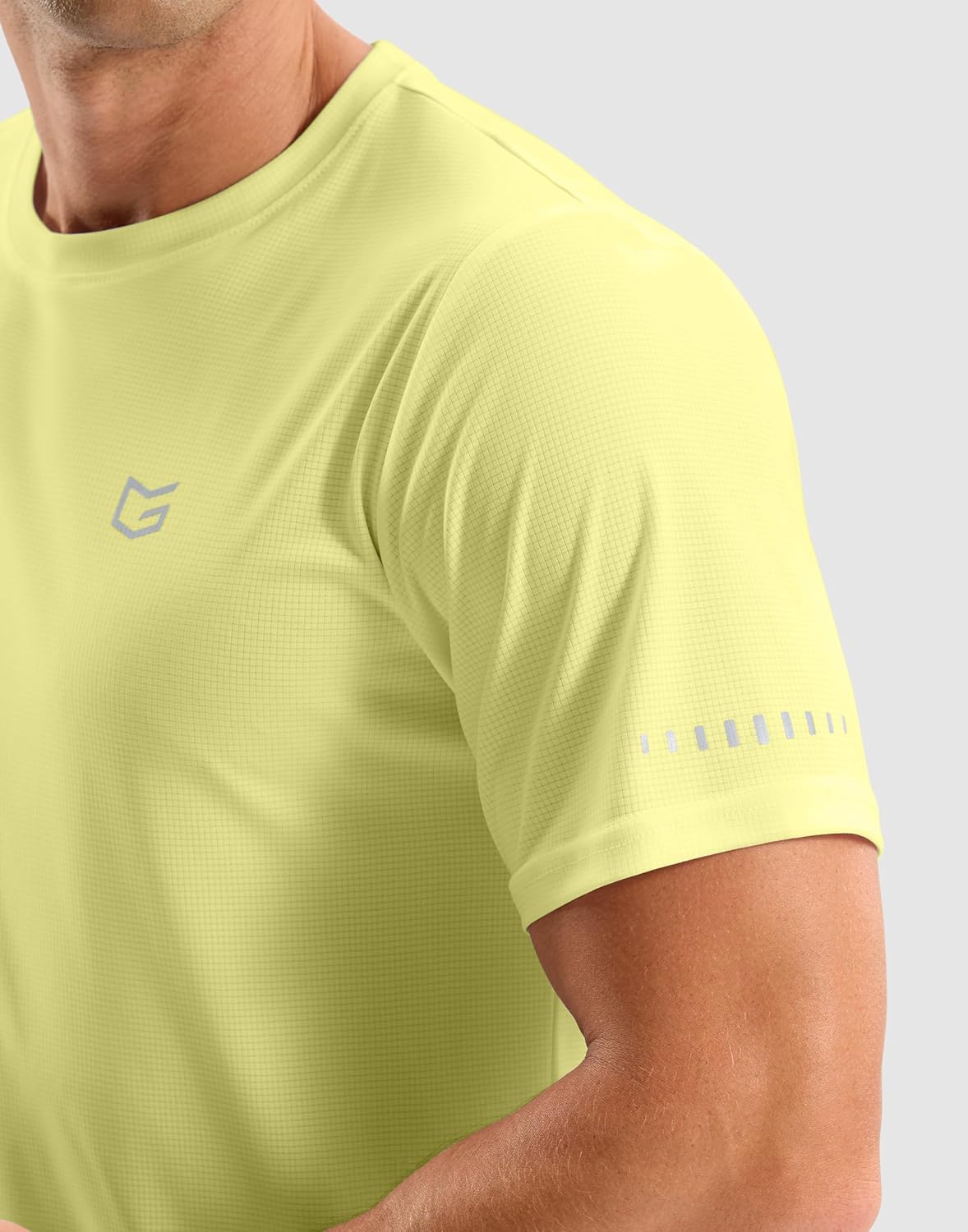 Skiennix Men's Breathable Workout T-Shirts - Lightweight Dry Fit UPF 50+ Cooling Tee for Running & Hiking