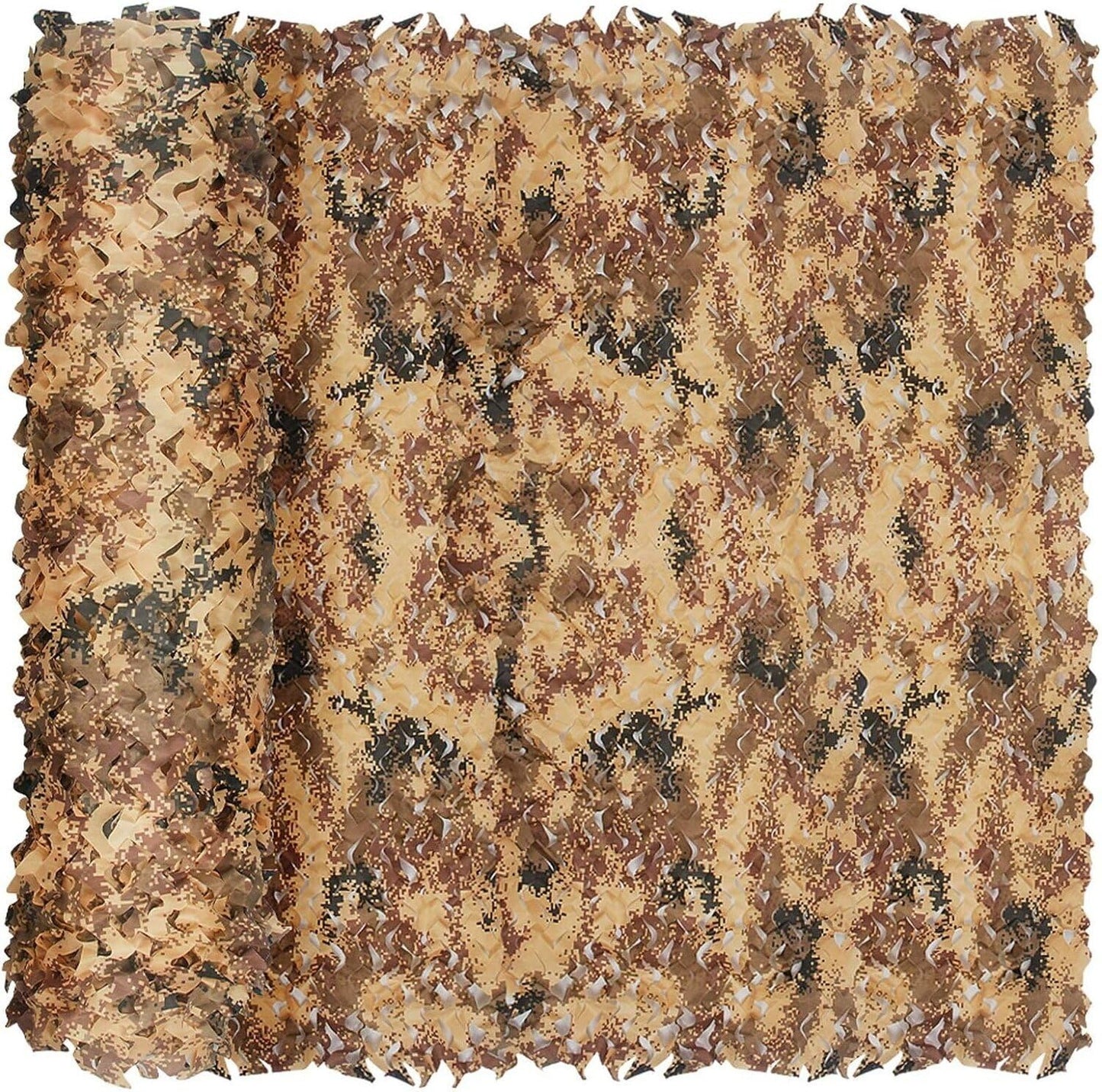 Yeacool Desert Camouflage Netting Camo Tarp for Party Decor, Birthday Cover, Outdoor Hunting Camping Cover Off-Road Adventures(Digital Desert Camo, 6.5ftx4.9ft, 2m*1.5m)