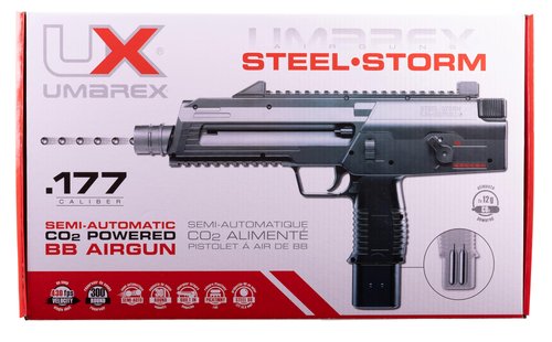 Umarex Steel-Storm .177 Caliber BB Gun Air Pistol , Black
