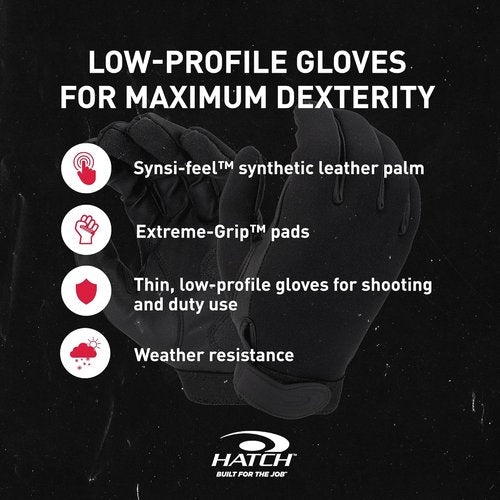 HATCH All-Weather Shooting Duty Gloves - Durable Protection for Outdoor Activities