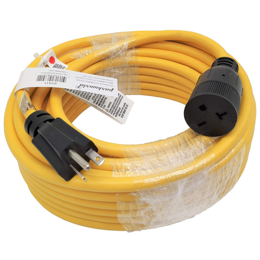 Parkworld NEMA 6-20 Extension Cord 6-20P to 6-20R (T Blade Female Also for 6-15R Adapter) 250V, 20A, 5000W UL Listed (50FT)