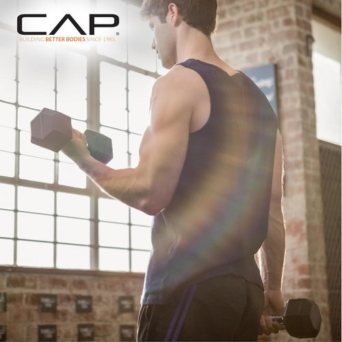 CAP Barbell Coated Dumbbell Weights - Versatile Pairs & Sets for Home Workouts