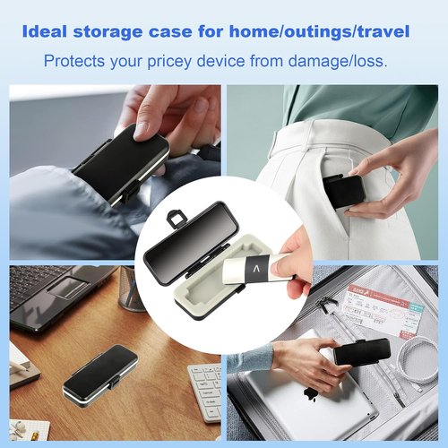 KardiaMobile Portable Carrying Case - Impact & Water Resistant Protection for 6-Lead EKG Monitor