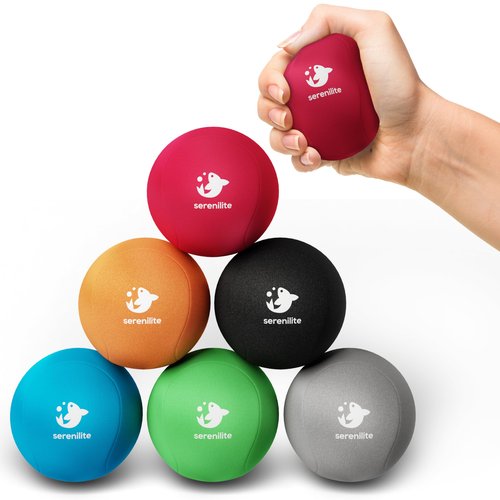 Serenilite Stress Balls, Anxiety Relief Items, Grip Strength Trainer, Meditation Accessories, Physical Therapy Equipment, Fidget Ball, Stress Balls For Adults, Hand Grip Strengthener