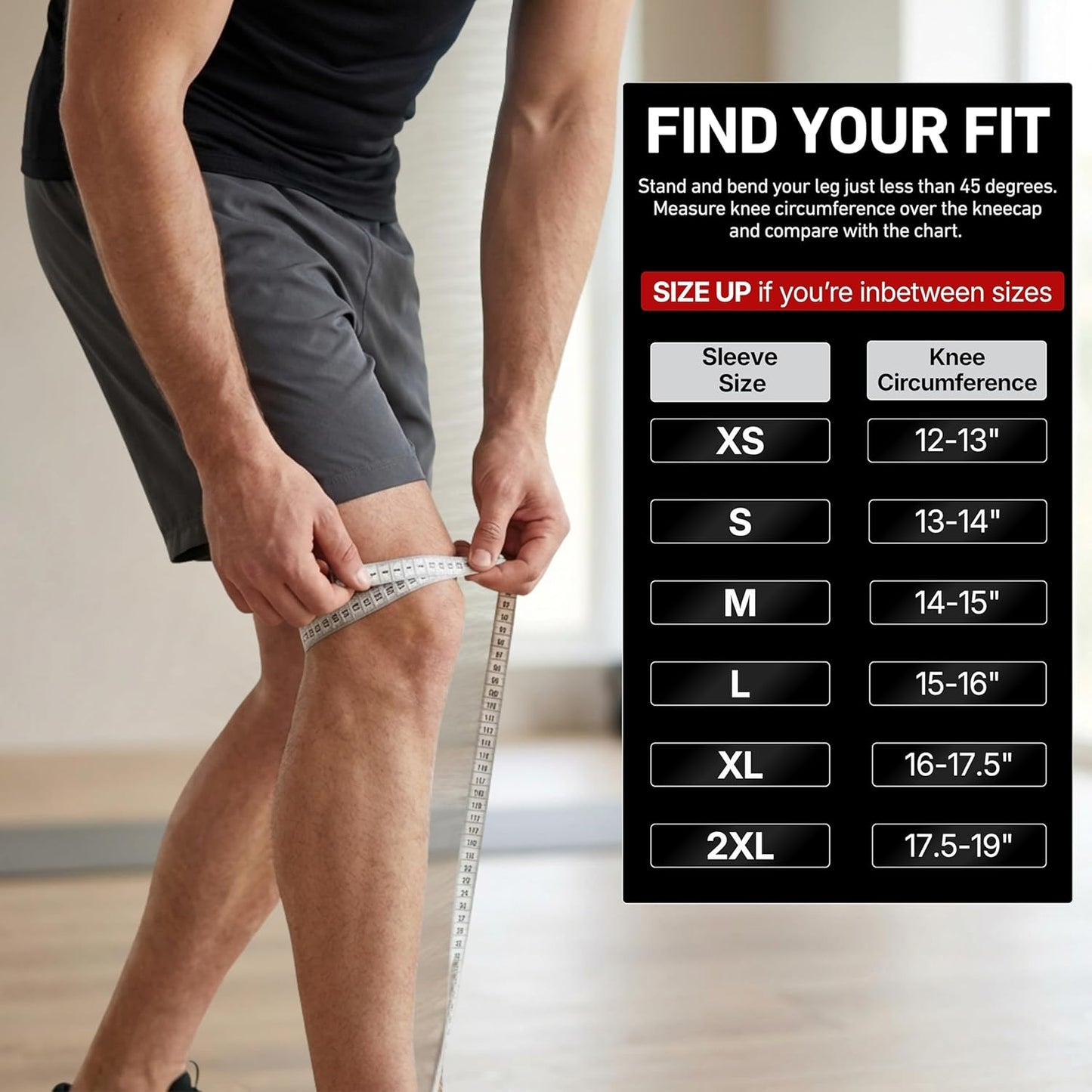 McDavid Knee Pad - Thick Gel Insert for Impact Absorption | Compression Sleeve for Sports & Activities - Left/Right Knee