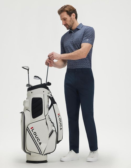 M MAELREG Men's Golf Shirt - Performance Moisture-Wicking Short Sleeve Polo | Casual Sport Fit