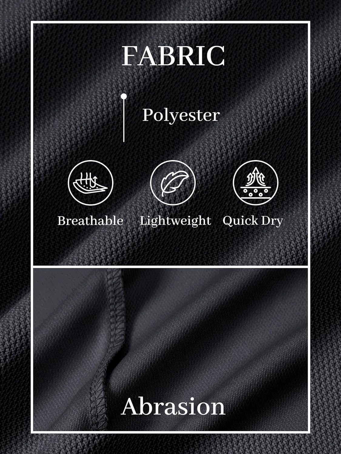 TACVASEN Mens Golf Shirt Dry Fit Mens Polo Shirts Short Sleeve Performance Golf Polos for Men with Collar Work Shirts