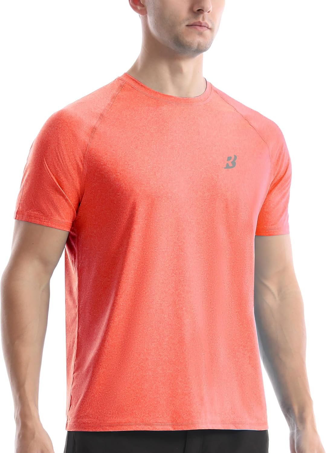 Roadbox Swim Shirts - Short Sleeve UV Protection UPF 50+ Rash Guard for Men | Ideal for Fishing & Outdoor Workouts