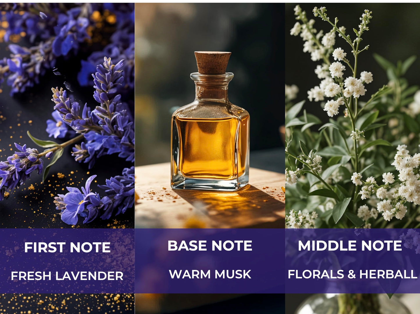 Handmade Lavender Soy Wax in Elegant Jar – 7.05 oz. Ideal for Candle Warmer Lamp, Flameless Aroma, Wax Melt Warmer, Gifts for Women, Home & Office Décor