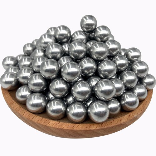 Alien Play 150 x 50 Cal Aluminum Balls - Hard 50 Cal Ammo for Umarex T4E TR50 | Reusable Solid Projectiles for Training & Target Practice