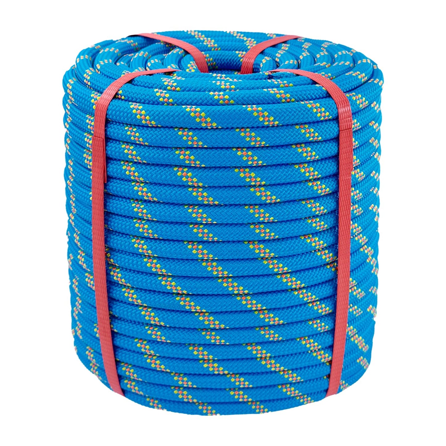 Arborist Rigging Rope Blue - 1/2 Inch Diameter 200 Ft - Heavy Duty Bull Rope for Arborist Climbing Nautical Swing Outdoor Adventures