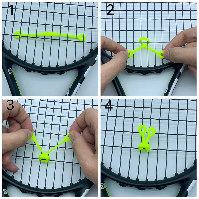 Tannius Tennis Racket Vibration Dampener, Racket String Shock Absorber, Great Tennis Gift