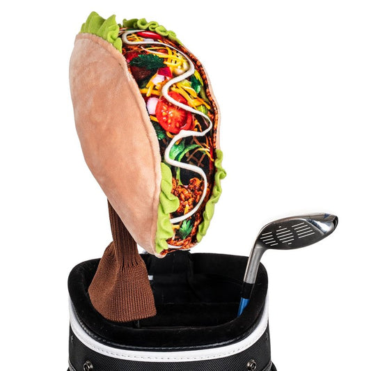 Daphne's Headcovers Taco Driver Headcover | Premium Driver Headcovers | Funny Golf Club Covers | Stylish Protection for Your Clubs | Men's Golf Gear | Driver Headcover for Men and Women