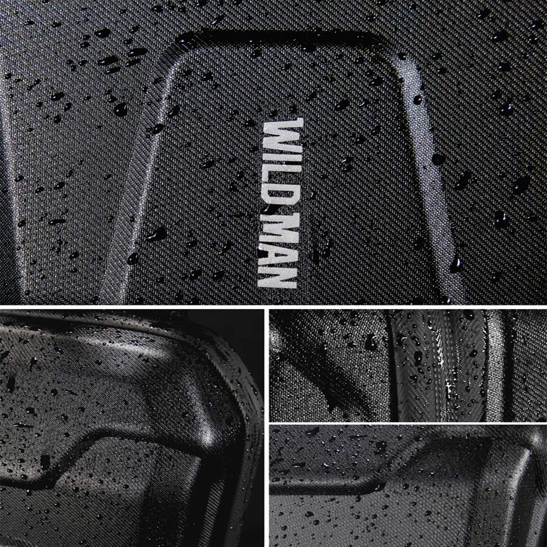 MOZOWO Scooter Storage Bag, Rainproof Electric Scooter Handlebar Bag, Hard Shell Front Bag Fit for Carrying Charger Tools, Repair Tools, 2.5L Large Capacity for Kick Scooters Folding Bikes
