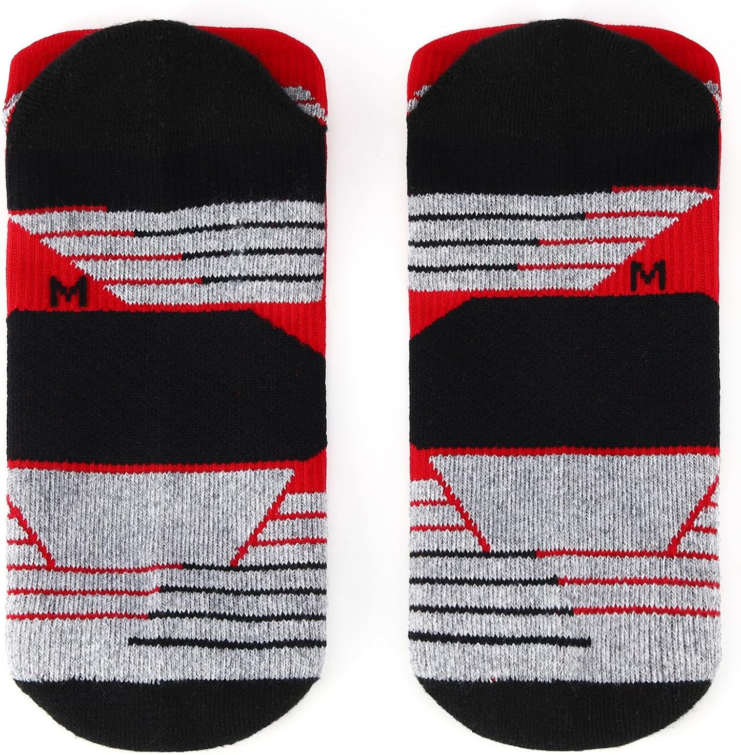 WANDER Men's Athletic Running Socks - 7 Pairs of Thick Cushion Low Cut Ankle Socks | Sizes 6-14