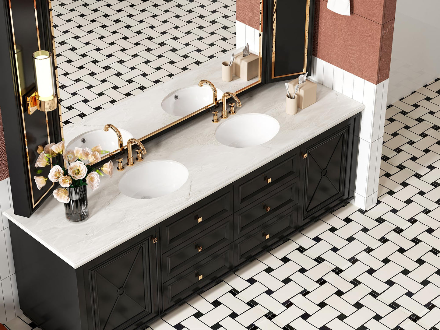 SmartSylva Undermount Bathroom Sink Oval, 14.75” x 11.5” (Interior Size) Oval Porcelain Ceramic Undermount Bathroom Vanity Vessel Sink with Overflow, White