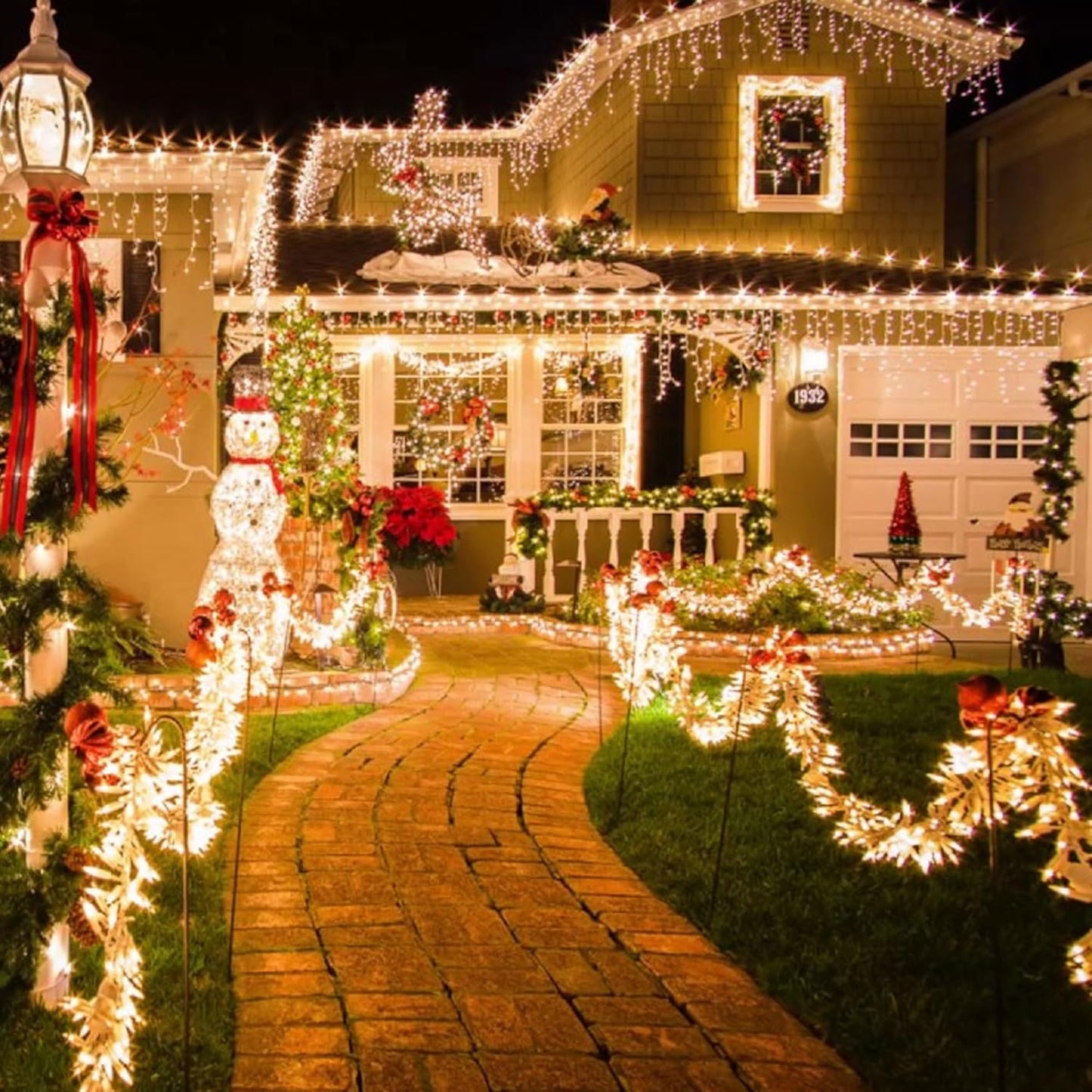 1000 LED Halloween String Lights 328FT - Waterproof Outdoor & Indoor Decor with Remote, 8 Modes - Purple & Orange for Parties & Yard