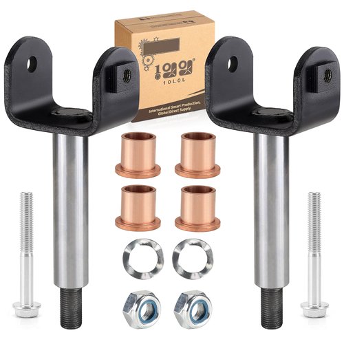 10L0L King Pin Repair Kit for Club Car Precedent/Onward/Tempo 2004-up Gas Electric Golf Cart, Replace OEM 102287201 103638601 103638801