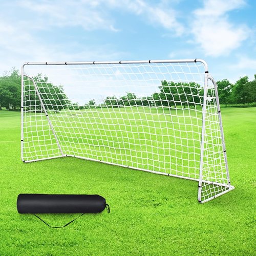 F2C Soccer Net - 12x6 FT Portable Soccer Goal for Kids & Adults | Durable Steel Frame with Carry Bag