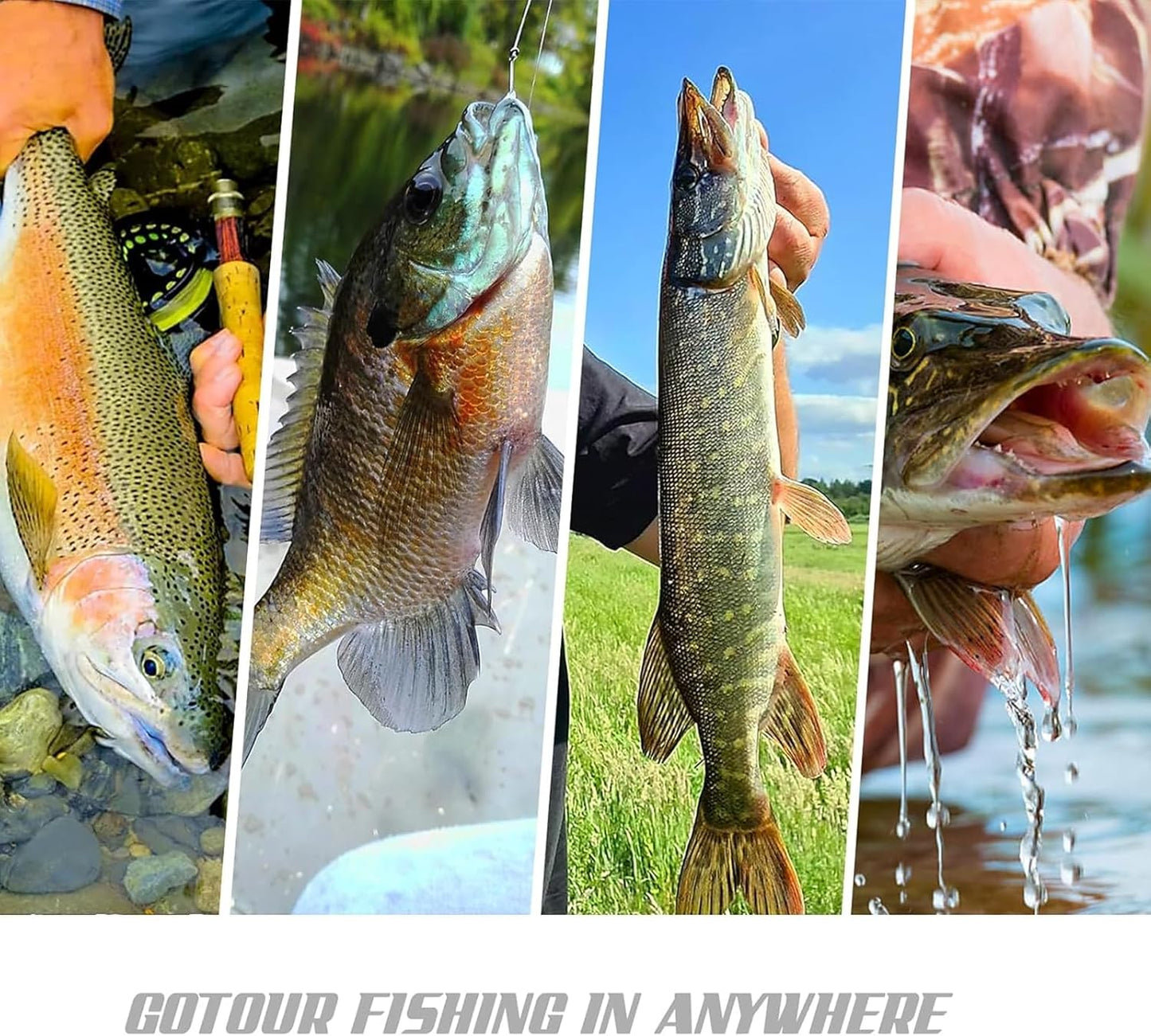 Skiennix Fishing Lures - Pre-Rigged Swim Baits for Bass, Crappie, Trout & Walleye | Perfect Fishing Gifts