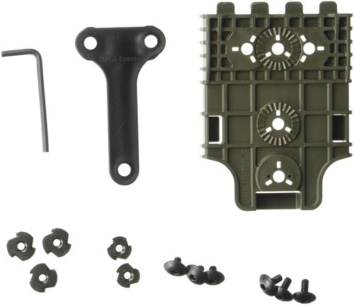 Safariland Quick Locking System Kit with QLS 22 Receiver Plate, OD Green, 6004-22-56