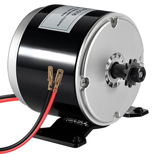 350W 24V DC Brushed Electric Motor, Fits Razor Electric Scooter E300 MX350 MX400, 2750RPM Small Permanent Magnet Ebike Motor for Go Kart Wind Turbine Drive Speed Control