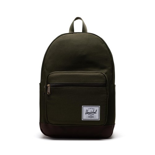 Herschel Supply Co. Unisex Pop Quiz Backpack, Green/Chicory Coffee, 25L