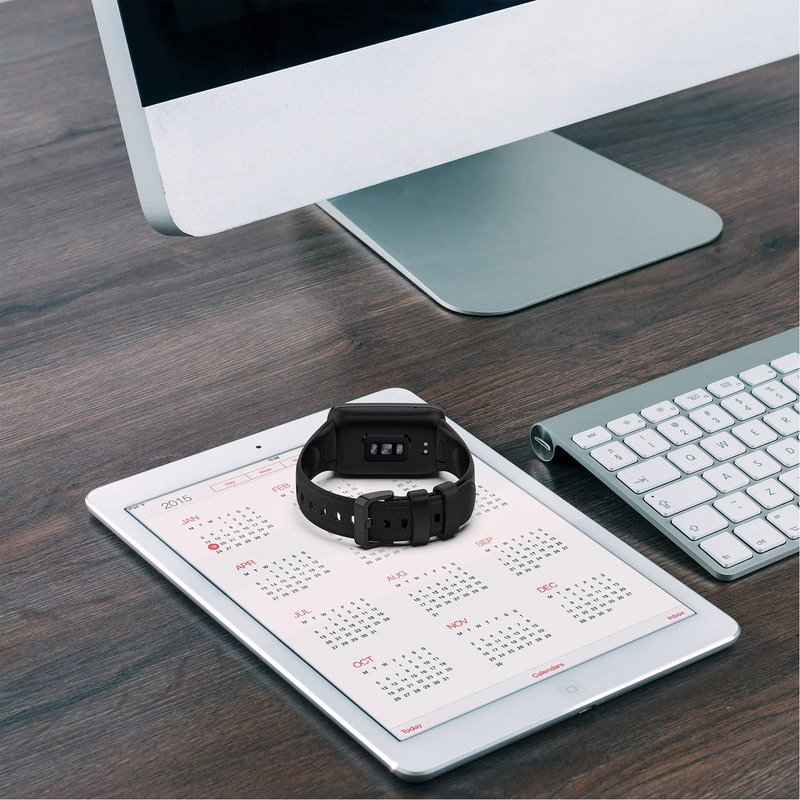 LOKEKE Compatible with Xiaomi Mi Band 7 Pro Replacement Band - Silicone Replacement Wrist Watch Band Strap Compatible with Xiaomi Mi Band 7 Pro(Silicone Black)