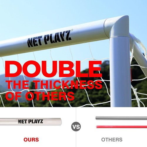 Backyard Soccer Goal - High-Strength Weatherproof Net for Quick Set-Up | Perfect for All Ages