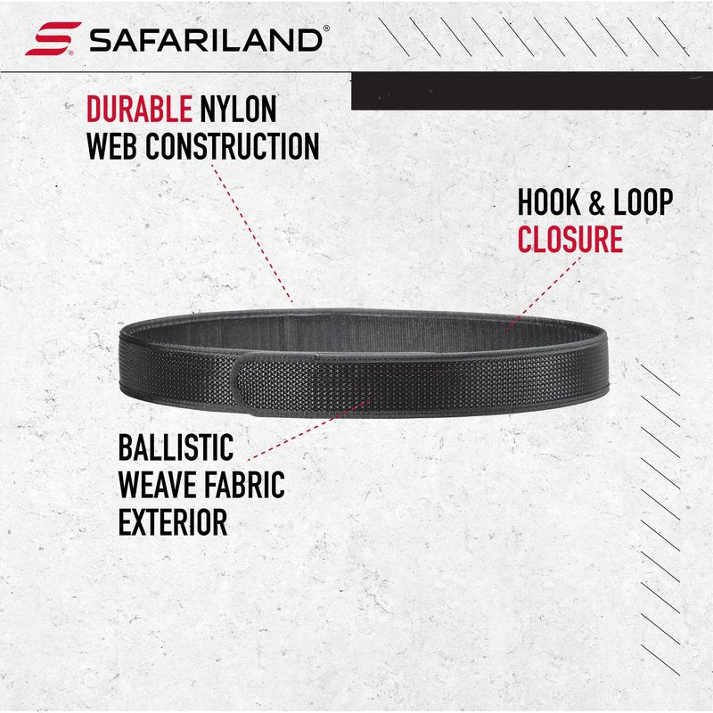 BIANCHI Patroltek 8105 Black Hook Inner Liner Belt for Inner Duty Belt