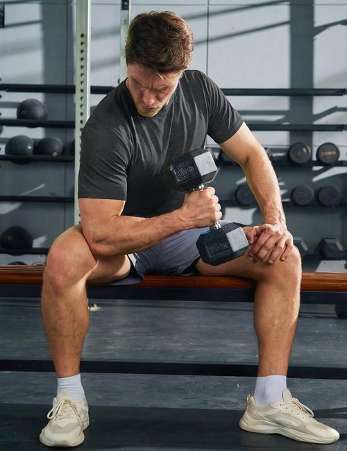 MAGCOMSEN Men's Workout Shirt - Moisture-Wicking Athletic Tee for Gym & Running | Short Sleeve