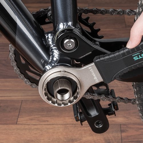 cyclists Bottom Bracket Removal Tool - 4 in 1 Bicycle Bottom Bracket Tool - BB Remover Compatible with Shimano Hollowtech II/ BB9000/ BBR60, 12 x 46mm (CT-B33)