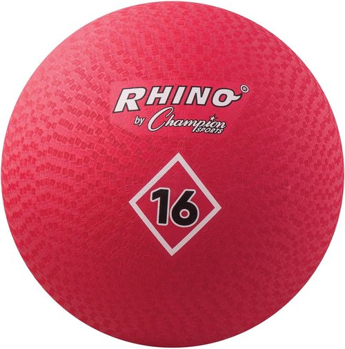 Champion Sports Playground Ball - Durable High-Bounce Balls in Sizes 5" to 16" for Gym & Play