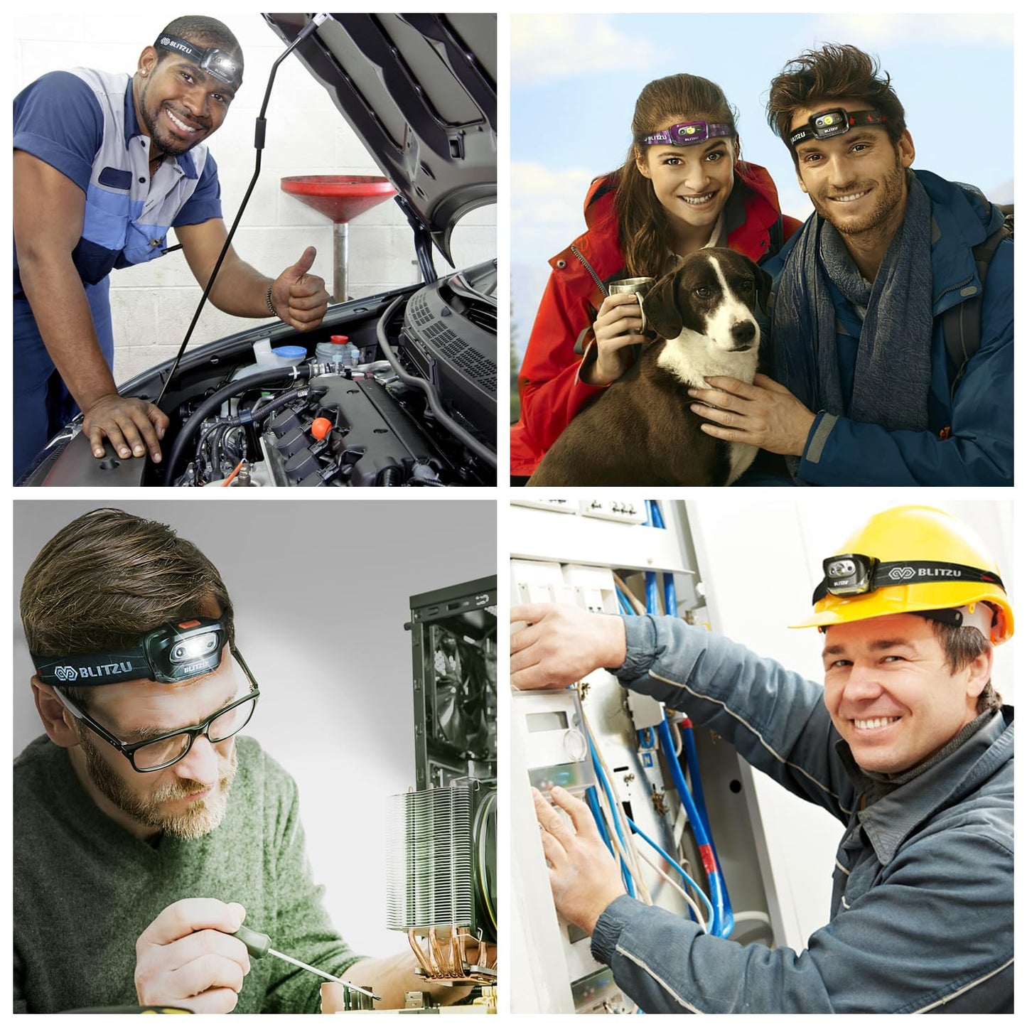 LED Headlamp, Super Bright Headlight Flashlight, Kids & Adults Outdoor Use