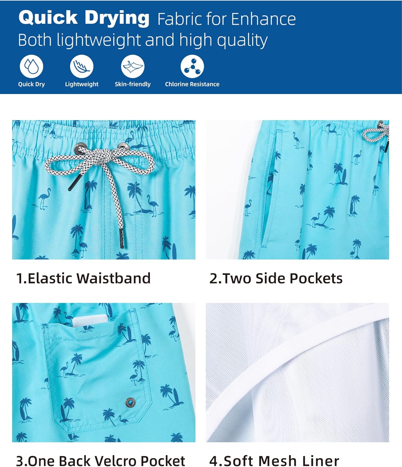 Surf Cuz Volley Shorts - Quick Dry Swimming Trunks for Ultimate Comfort | Stylish Swimwear