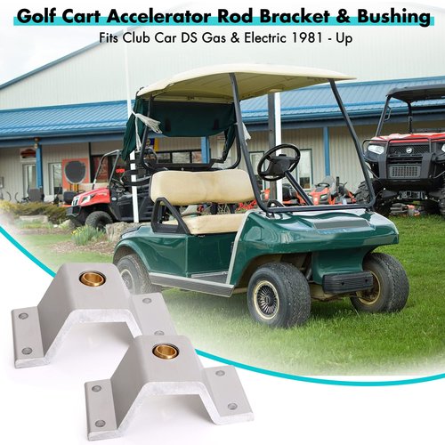 10L0L Golf Cart Accelerator Rod Bracket & Bushing Fits Club Car DS Gas & Electric Golf Carts Years 1981 & Up 1011694